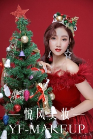 刷爆朋友圈的圣誕妝容