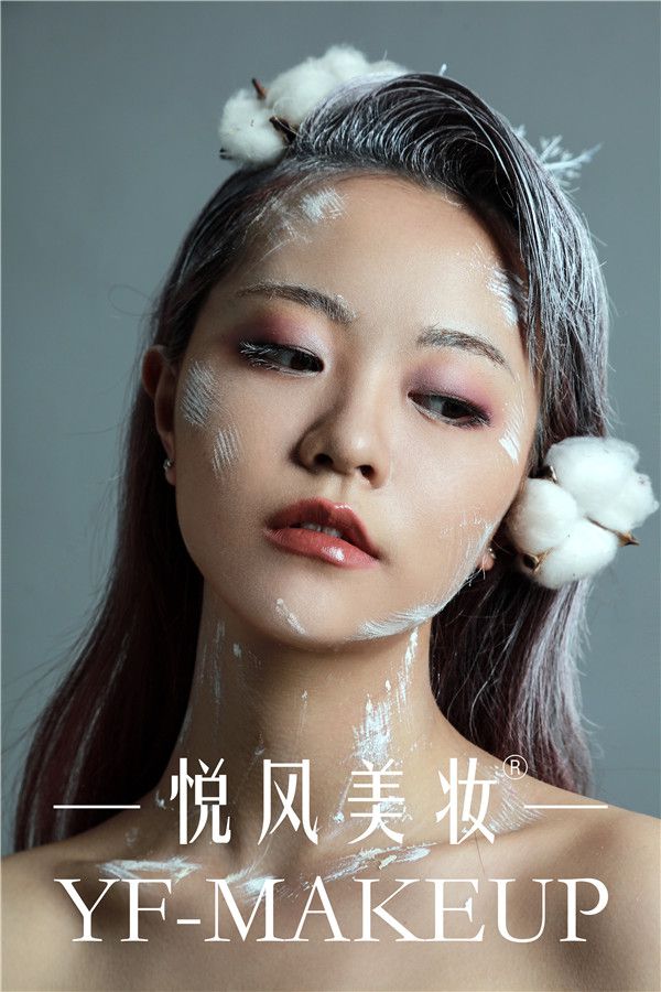 大自然雪棉花創(chuàng)意造型
