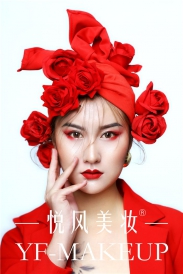 耀眼奪目的絕美紅妝