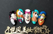 原創(chuàng)美甲作品